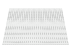 Tilbehør - 11010 Hvit byggeplate (32x32 knotter)