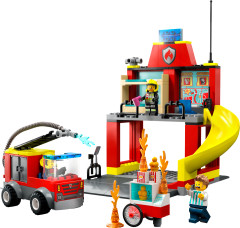 City - 60375 Brannstasjon og brannbil