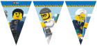 Tilbehør - LEGO City 1 stk - Papir flaggbanner (9 flagg)