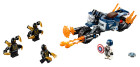Super Heroes - 76123 Captain America: Outrider-angrep