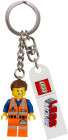 Nøkkelring - The LEGO movie Emmet med logo