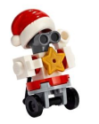 Minifigur Friends - Zobo the Robot, Santa