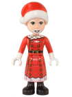 Minifigur Friends - Friends Santa - Red Jacket and Skirt