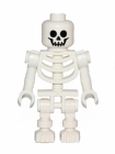 Minifigur Pirates - Skeleton with Standard Skull, Bent Arms Vertical Grip
