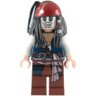 POC - Minifigur Jack Sparrow skjelett