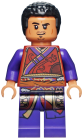 Minifigur Super Heroes - Wong (Dark Red Robe, Dark Purple Legs)