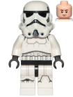 Minifigur  Star Wars - Imperial Stormtrooper (Dual Molded Helmet, Gray Squares on Back)