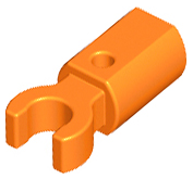 Deler - Orange Bar Holder with Clip
