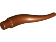 Deler - Reddish Brown Cattle Horn, Long