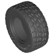 Deler - Black Tire & Tread 49.5 x 20
