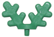 Deler - Green Minifigure, Antlers with Small Pin