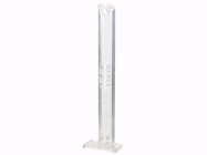 Deler - Trans-Clear Support 2 x 4 x 13 Semicircle with 5 Pin Holes