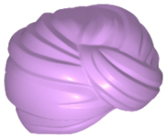 Tilbehør - Minifigur - Hodeplagg - Medium Lavendel Turban