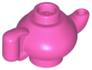 Deler - Dark Pink Minifigure, Utensil Teapot