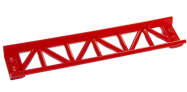Deler - Red Train, Track Roller Coaster Straight 16L