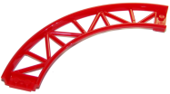 Deler - Red Train, Track Roller Coaster Curve, 90 degrees