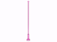 Deler - Trans-Dark Pink Antenna Whip 8H