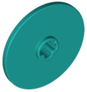 Deler - Dark Turquoise Technic, Disk 3 x 3