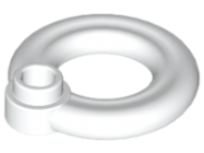 Deler - White Minifigure, Utensil Flotation Ring (Life Preserver)
