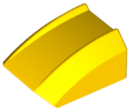 Deler - Yellow Slope, Curved 2 x 2 Lip