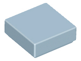 Deler - Sand Blue Tile 1 x 1 with Groove