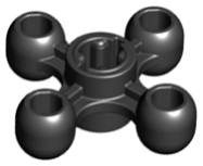 Deler - Black Technic Knob Wheel