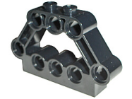 Deler - Black Technic, Pin Connector Block 1 x 5 x 3