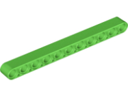 Deler - Bright Green Technic, Liftarm Thick 1 x 11