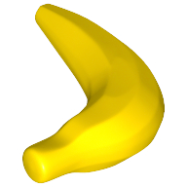 Tilbehør - Minifigur - Gul banan