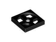 Deler - Black Turntable 2 x 2 Plate, Base