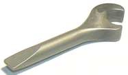 Deler - Flat Silver Minifigure, Utensil Tool Spanner Wrench / Screwdriver