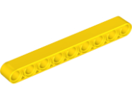 Deler - Yellow Technic, Liftarm Thick 1 x 9