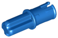 Deler - Blue Technic, Axle 1 with Pin with Friction Ridges Lengthwise