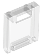 Deler - Trans-Clear Container Box 2 x 2 x 2 Door with Slot