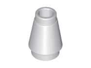Deler - Light Bluish Gray Cone 1 x 1 with Top Groove