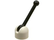 Deler - White Antenna Small Base with Black Lever