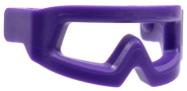 Deler - Dark Purple Minifigure, Visor Snow Goggles