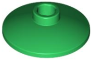 Deler - Green Dish 2 x 2 Inverted (Radar)