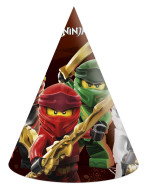Tilbehør - LEGO Ninjago 6 stk - Papirhatter