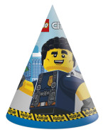 Tilbehør - LEGO City 6 stk - Papirhatter