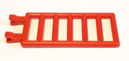 Deler - Red Bar 7 x 3 with 2 Clips (Ladder)