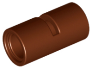Deler - Reddish Brown Technic, Pin Connector Round 2L with Slot Joiner Round