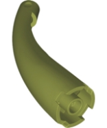 Deler - Olive Green Dragon Tail / Neck Curved