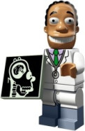 Minifigur Simpson serie 2 - Dr.Hibbert