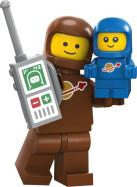 Minifigur  Serie 24 - Astronautmann og -baby