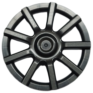 Deler - Pearl Dark Gray Wheel Cover 9 Spoke - for Wheel 72206pb01