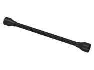 Deler - Black Hose, Flexible  8.5L with Tabless Ends (Ends same color as Tube, ends not removable)