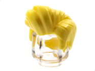 Deler - Bright Light Yellow Minifigure, Hair Male Pompadour