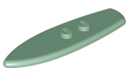 Deler - Sand Green Minifigure, Utensil Surfboard Standard