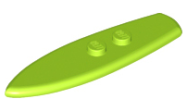 Deler - Lime Minifigure, Utensil Surfboard Standard